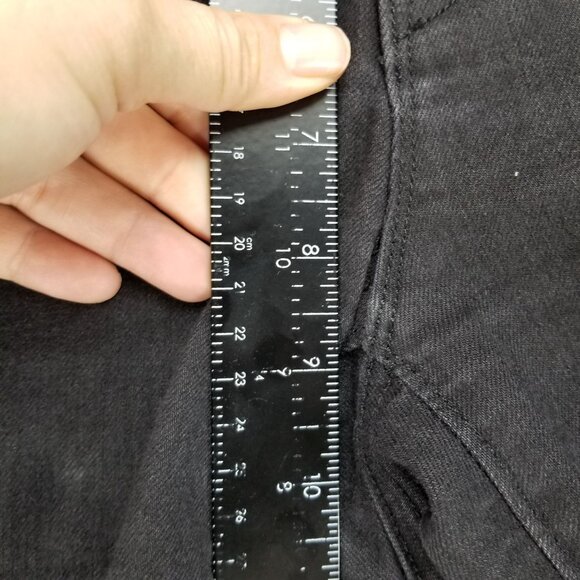 Loft Jeans Womens 29 Black Modern Skinny Stretch Denim - Picture 6 of 12